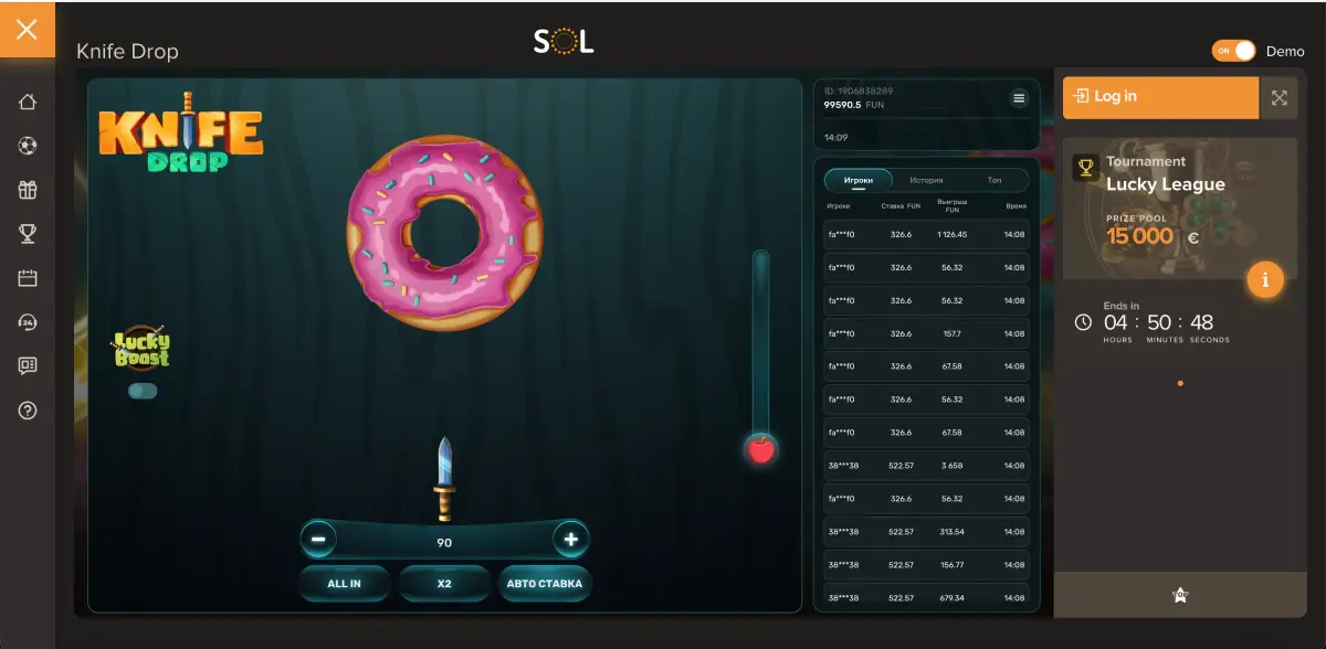 Strategia vincente Knife Drop con focus sul bonus delle mele